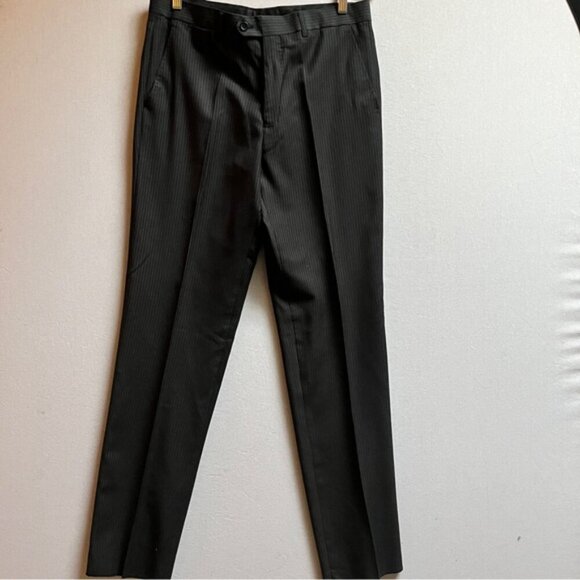 NWT Emporio Abbigliamento 100% Wool Pinstripe Suit Blazer Pants Set Sz EU 50/ M - Picture 9 of 16